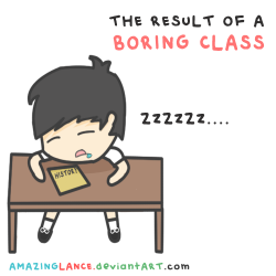 The result of a boring class.. by LanceUy on DeviantArt