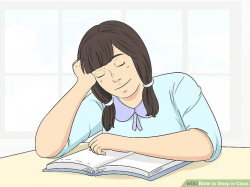 3 Ways to Sleep in Class - wikiHow