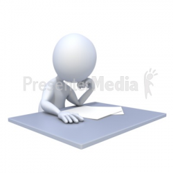 Bored Reading Paper - Education and School - Great Clipart for ...