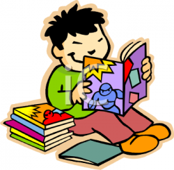 Be Quiet When Reading Clipart
