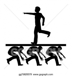 Stock Illustration - Poor leadership. Clipart Drawing gg75820079 ...