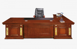 Boss Desk, Atmosphere, High Grade Mahogany, Tables And Chairs PNG ...