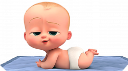 Boss Baby In Diaper transparent PNG - StickPNG