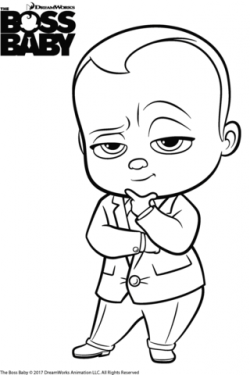 The Boss Baby Templeton Dibujo para colorear | JEFE EN PAÑALES ...