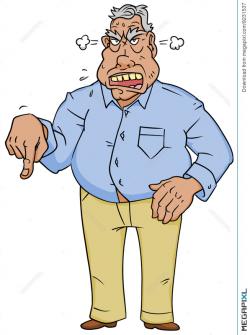 Angry Boss Man Illustration 9231537 - Megapixl