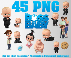 The Boss Baby Clipart 40 PNG 300 DPI Transparent