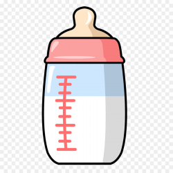 Baby food Baby bottle Infant Breastfeeding Clip art - Girl Baby ...
