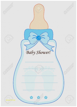 Baby Shower Invitation. Luxury Baby Bottle Baby Shower Invitations ...