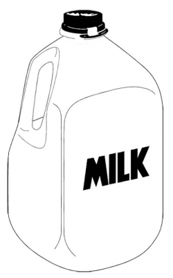 A Gallon Milk Coloring Page | Action Man Coloring Page | Pinterest