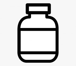 Bottle Clipart Plain - Clip Art Medicine Bottle #83358 ...