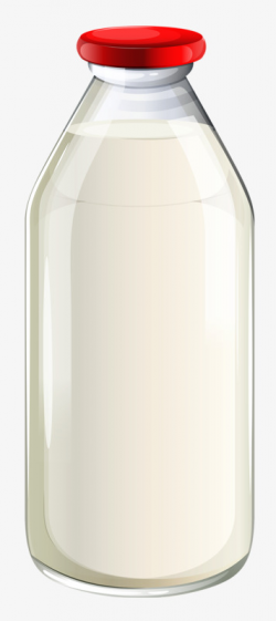 Transparent Milk Bottle, Bottle, Milk, Cartoon PNG Image and Clipart ...