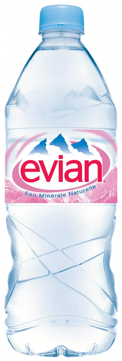 Amazon.com : Evian Water 1 Liter 8 Pack : Bottled Drinking Water ...