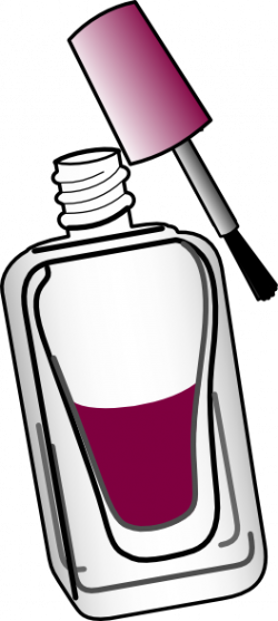 Nail Polish - Wine Clip Art at Clker.com - vector clip art online ...