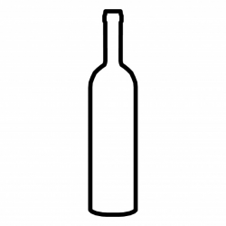 28+ Collection of Wine Bottle Outline Clipart | High quality, free ...
