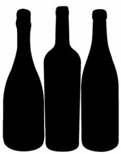wine glass clipart | Wine Glasses Silhouette clip art - vector clip ...