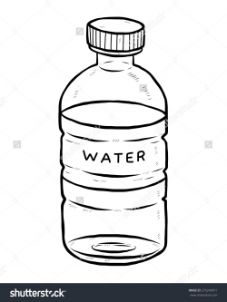 Water Bottle Clipart Black And White | Furniture Walpaper