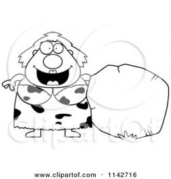 Boulder clipart black and white - Pencil and in color boulder ...