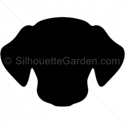 Dog head silhouette clip art. Download free versions of the image in ...