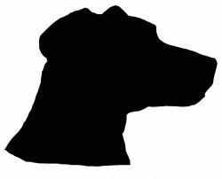 Size Dog Silhouette Wall Decal Farm Animals Life Size Silhouette ...