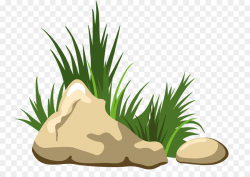 Rock Royalty-free Clip art - Grass stone png download - 800*631 ...