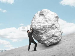 Boulder clipart large - Pencil and in color boulder clipart large