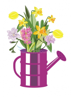 Tulips And Daffodils Clipart