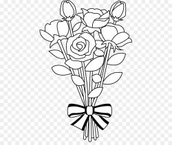 Flower bouquet Drawing Clip art - Wedding Bouquet Cliparts png ...