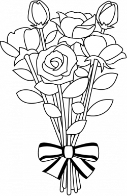 Bouquet Of Flowers Drawing | Clipart Panda - Free Clipart Images