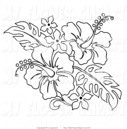 Bouquet Of Flowers Line Drawing at GetDrawings.com | Free for ...