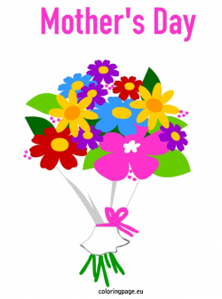 Flower Day Clipart Mothers Day Bouquet Flowers Mothers Day Pinterest ...