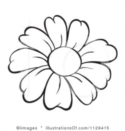 28+ Collection of Flower Bouquet Outline Clipart | High quality ...