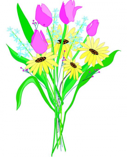 Clip+Art+of+Flower+Bouquets | Free Flower Bouquets Clipart - Mixed ...