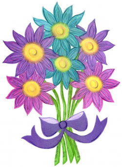 Flower Bouquet Drawing at GetDrawings.com | Free for personal use ...