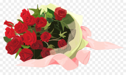 Flower bouquet Valentine's Day Clip art - romantic valentine's day ...