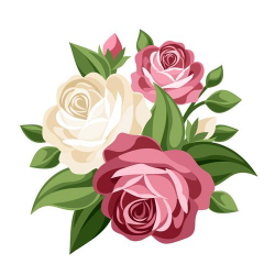 Elegant flowers bouquet vector 02 - Vector Flower free download ...