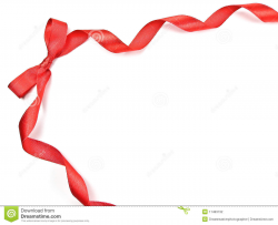 Red Bow Border Clipart