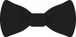 Black Bow Tie Clip Art - Black Bow Tie Image