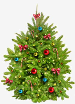 Christmas Tree Decoration, Christmas Tree, Bow, Bell PNG Image and ...