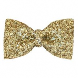 Gold Glitter Bow Clipart