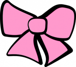 Hair Bow Pink Clip Art at Clker.com - vector clip art online ...