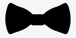 Bow tie Necktie Clip-on tie Clip art - black bow tie png download ...