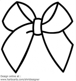 Free Bow Outline, Download Free Clip Art, Free Clip Art on Clipart ...