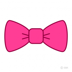 Pink Bow Tie Clipart Free Picture｜Illustoon