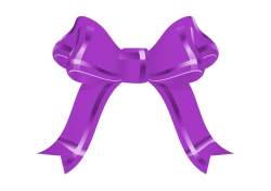 Purple Bow Clipart Free Stock Photo - Public Domain Pictures