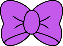 Purple Bow Clip Art at Clker.com - vector clip art online, royalty ...