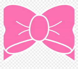 Pink Bow Clipart Hot Pink Bow Clip Art At Clker Vector - Bow ...