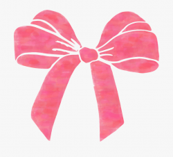 Pink Bow Clipart Free - Transparent Background Hair Bow ...