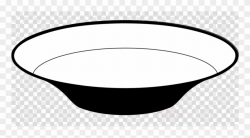 Dish Black And White Clipart Tableware Bowl Clip Art - Brace ...