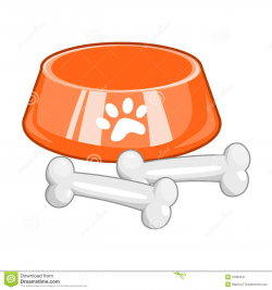 28+ Collection of Dog Bone In Bowl Clipart | High quality, free ...