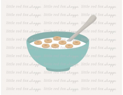 Cereal Bowl Clipart ~ Illustrations ~ Creative Market